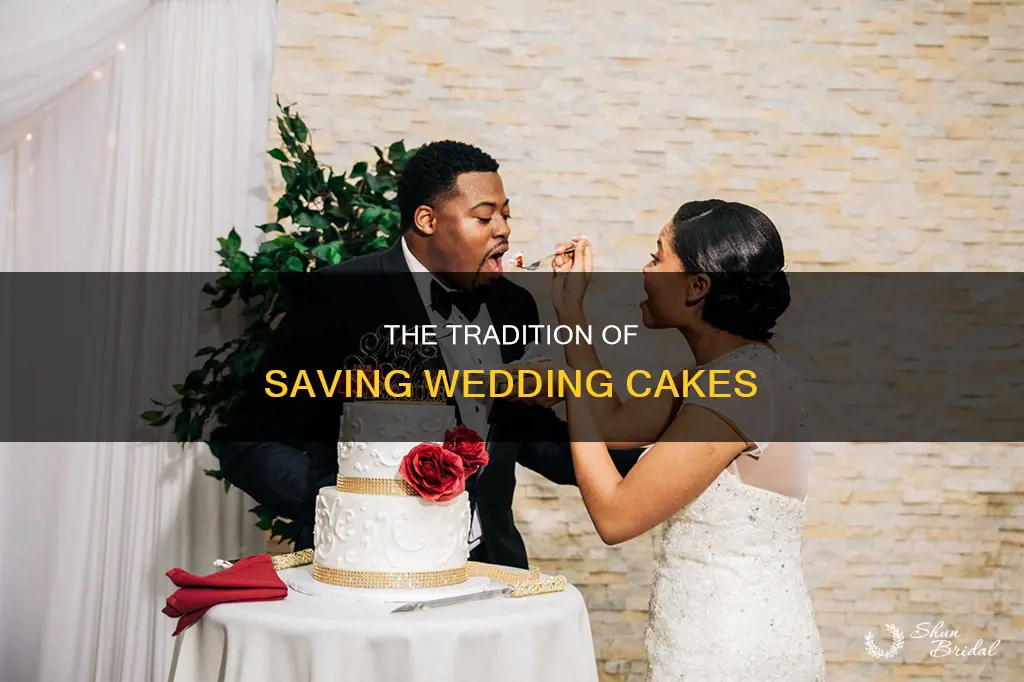 do people save their wedding cakes