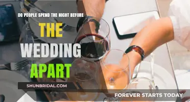 Should Couples Sleep Apart the Night Before Their Wedding?