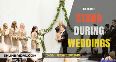 Standing at Weddings: Tradition, Comfort, or Personal Choice?