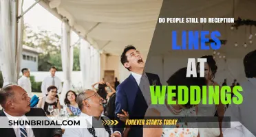 Wedding Reception Lines: Old Tradition or Still Relevant?