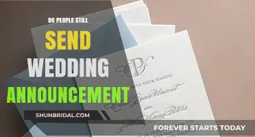 Are Wedding Announcements Still a Thing? Exploring Modern Traditions