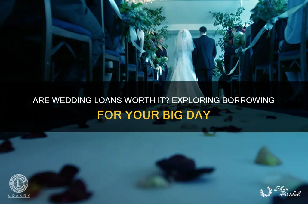 do people take out loans for weddings