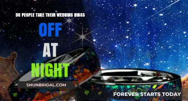 Nighttime Wedding Ring Removal: Common or Uncommon?