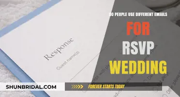 RSVP Email Strategies: Do Guests Use Separate Emails for Wedding Responses?