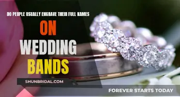 Wedding Bands: Full Name or Initials?