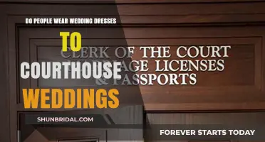 Wedding Dresses: Courthouse Edition