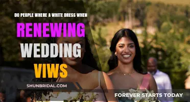 Renewing Wedding Vows: Why Do Brides Wear White?