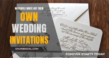 Handwritten Wedding Invites: A Personal Touch or Too Much Work?