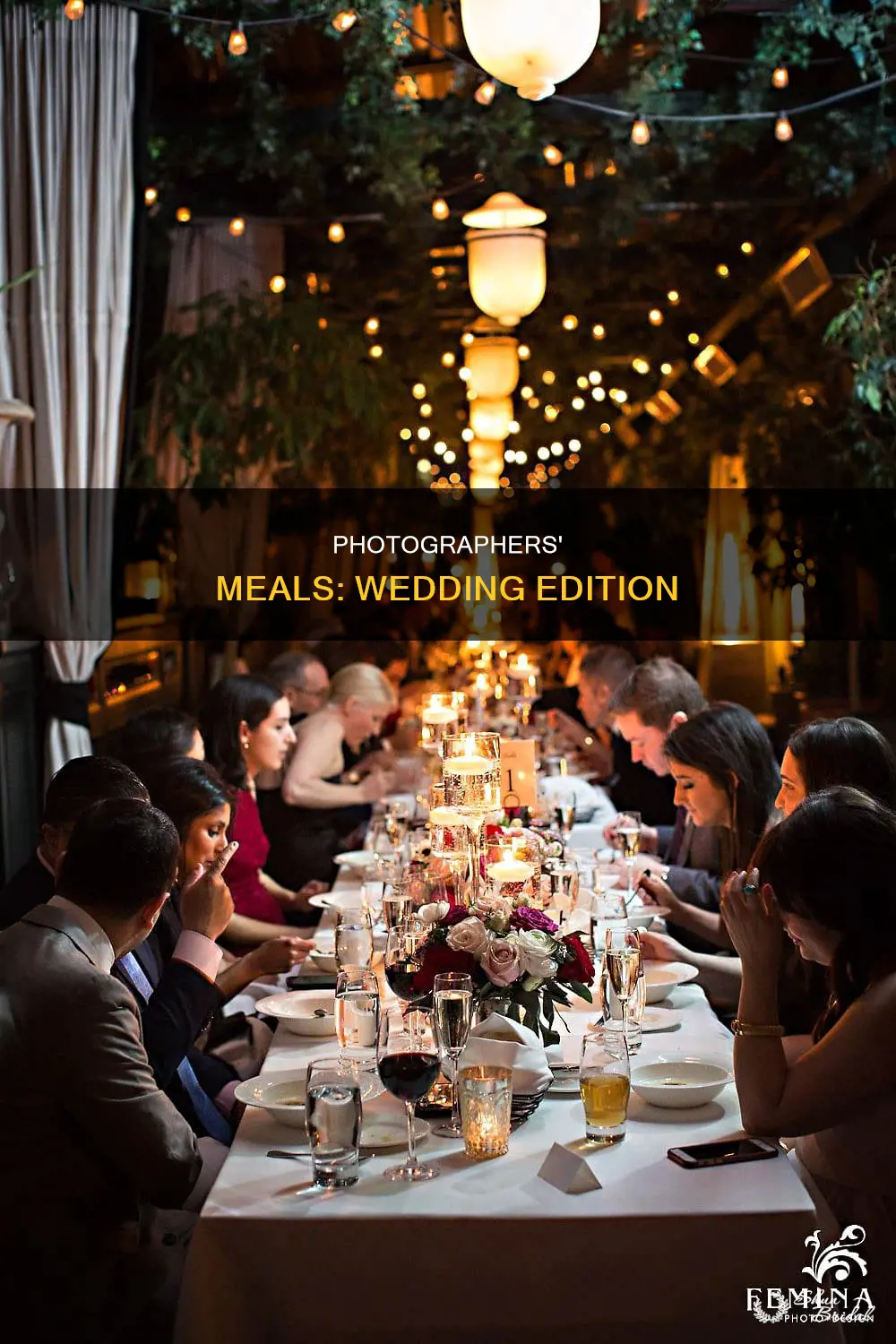 do photographers eat at weddings