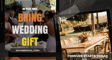 Plus One Etiquette: Should Guests Bring Wedding Gifts?