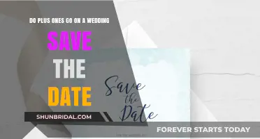 Plus Ones on Wedding Save the Dates: Etiquette Explained