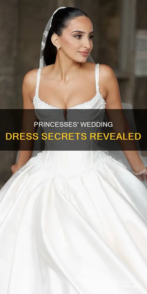 do princesses pick wedding dress