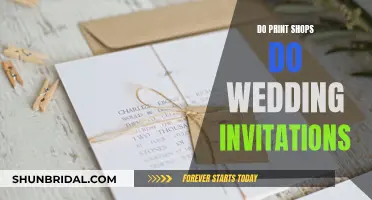 Print Shops: Custom Wedding Invites, a Good Choice?