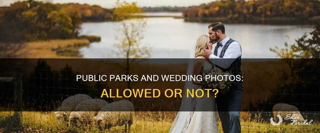 do public parks allow wedding phots