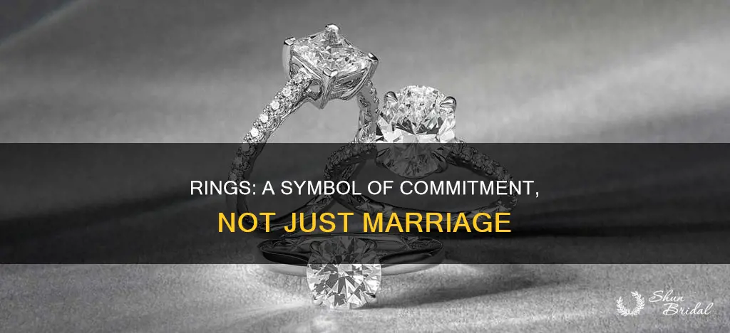 do rings automatically mean you are wed