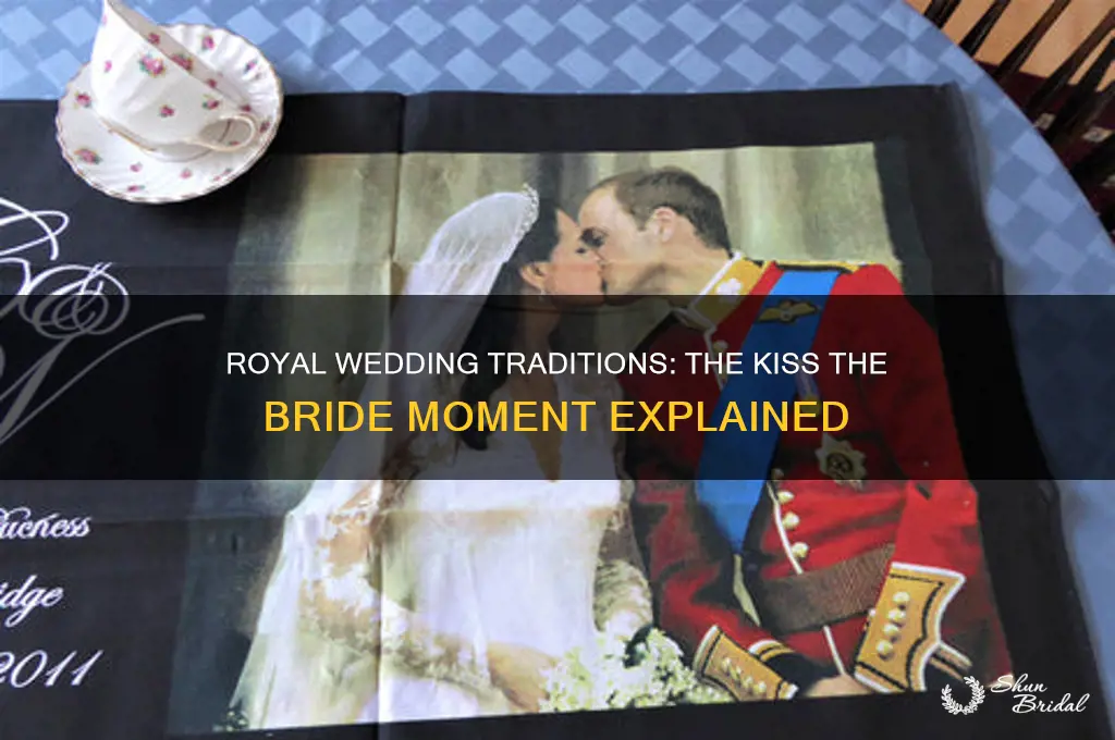 do royal wedding kiss the bride