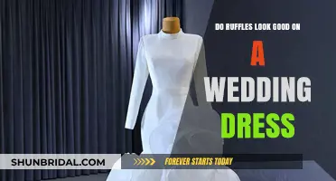 Ruffles on Wedding Dresses: A Good Idea?