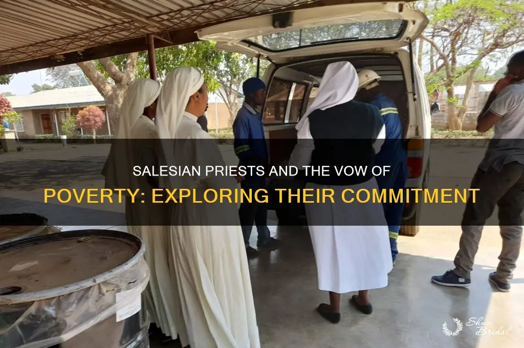 do salesian priests take a vow of poverty