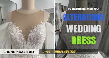 Seamstresses: Your Wedding Dress Alteration Experts