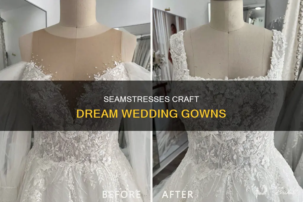 do seamstresses contract wedding dress