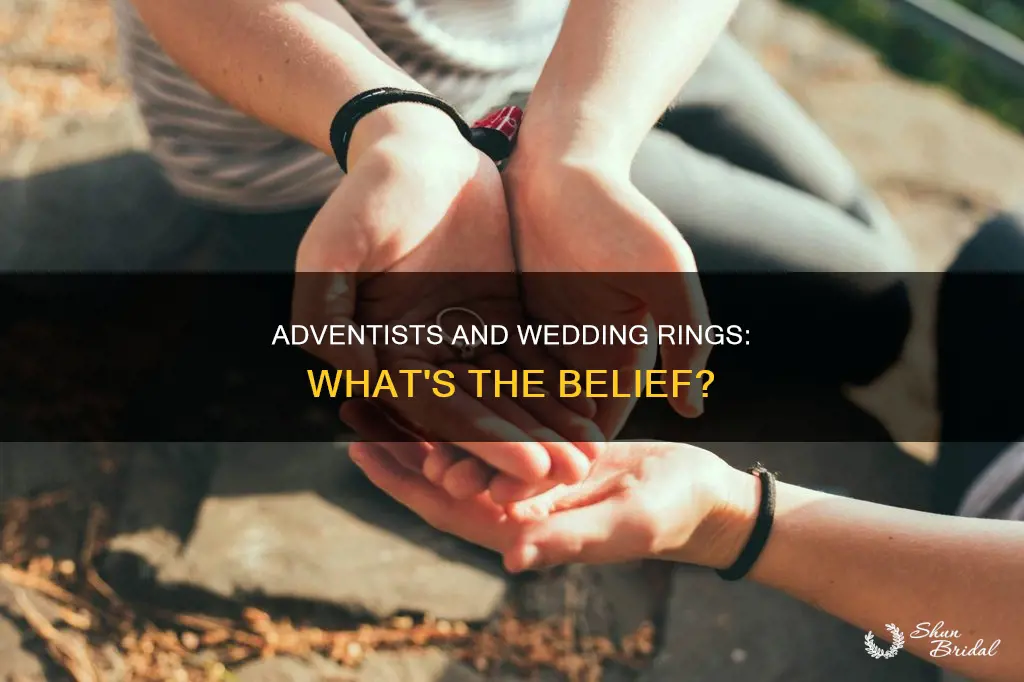 do seventh day adventists believe in wedding rings