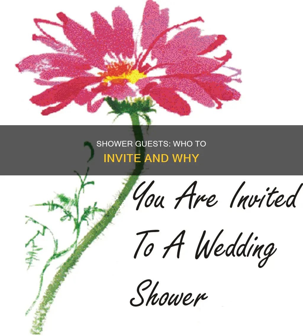 do shower guests have to be invited to the wedding