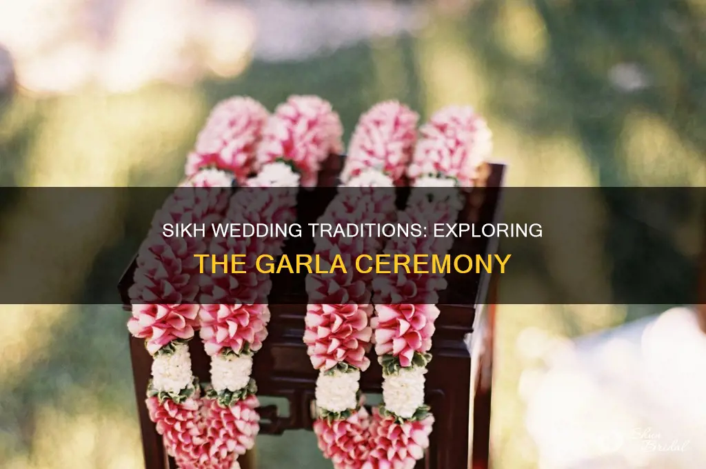 do sikh weddings have garla d