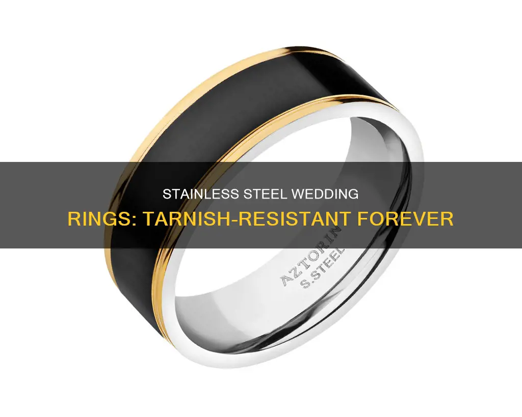 do stainless steel wedding rings tarnish