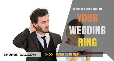 Why Taking Off Your Wedding Ring is a Bad Idea