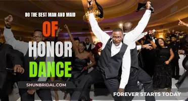 Who Should Dance: Best Man and Maid of Honor?