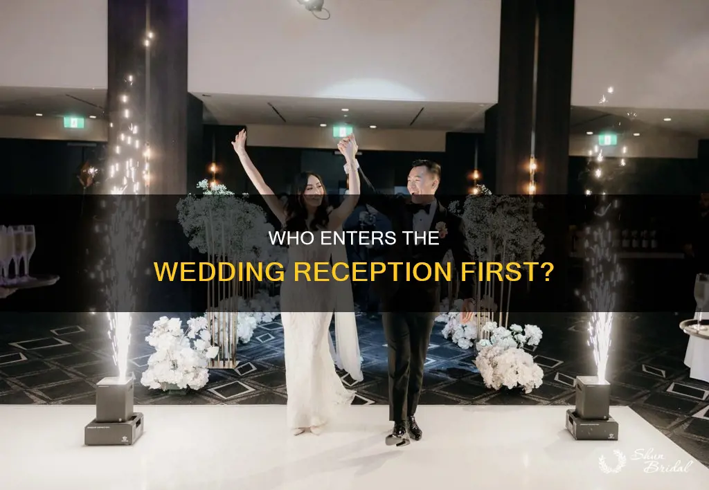 do the brides parents enter the wedding reception first