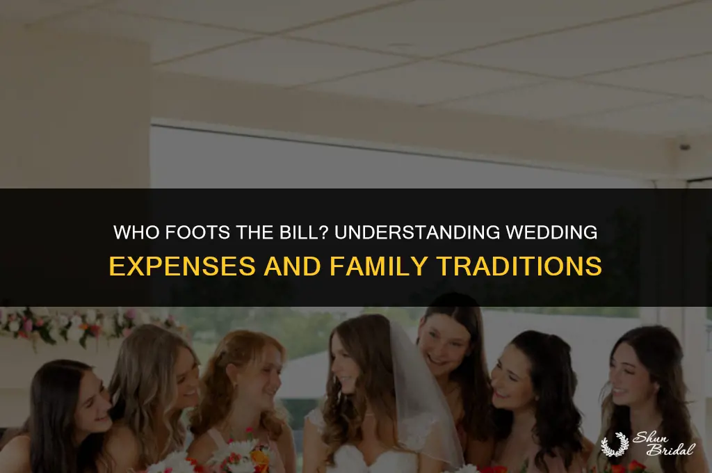 do the brides parents pay for the wedding