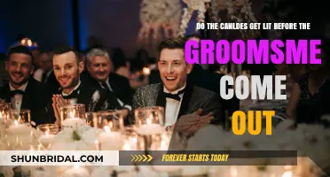 Candle Lighting Tradition: Timing with Groomsmen's Entrance Explained