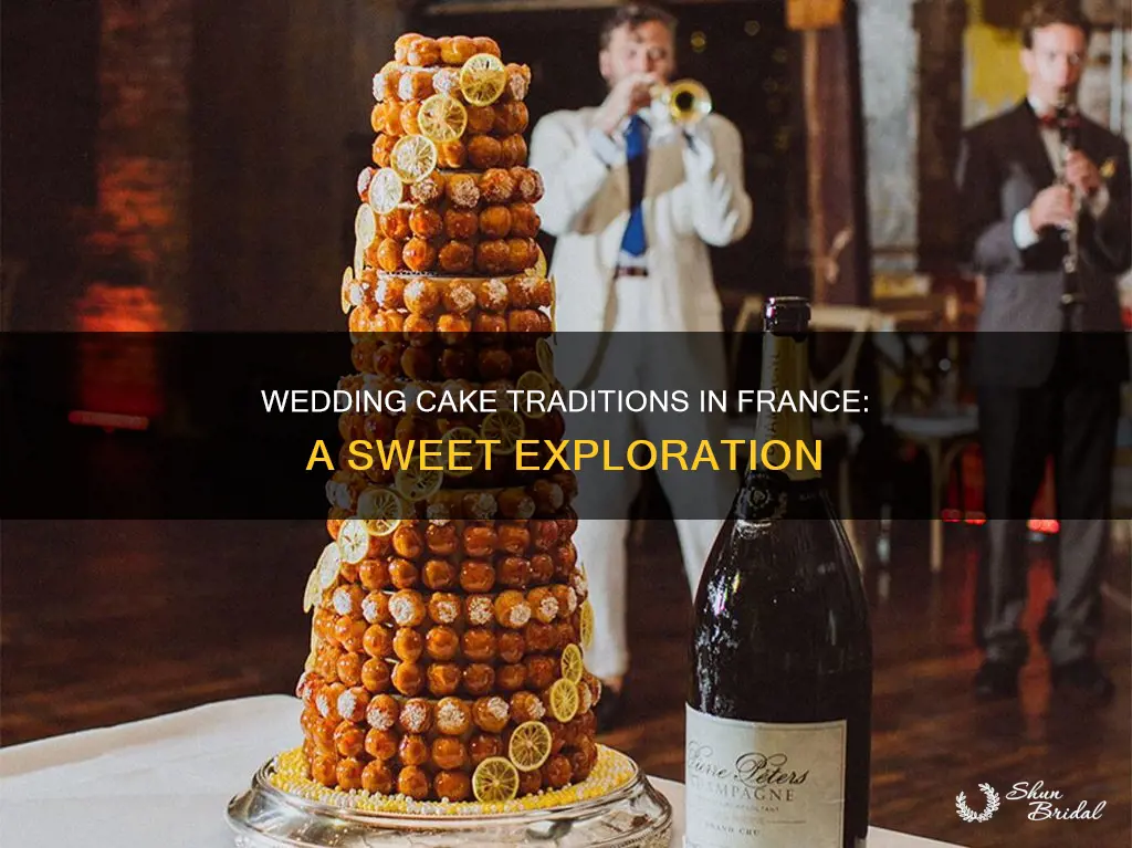 do the french have wedding cakes