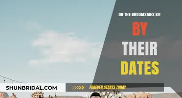 Where Do Groomsmen Sit with Their Dates at the Wedding?