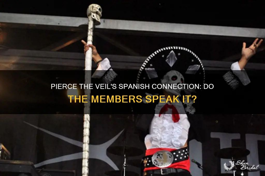 do the members of pierce the veil speak spanish