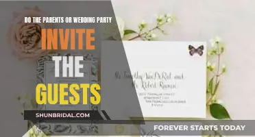 Who Invites the Guests? Wedding Guest List Etiquette