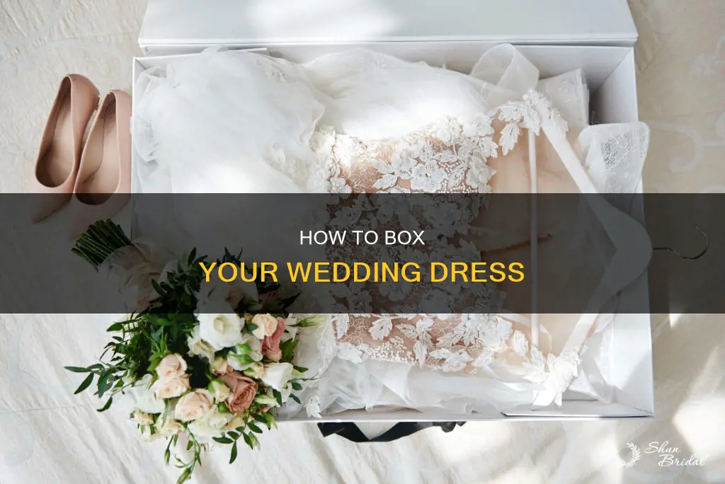 do they box wedding dresses