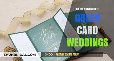 Investigating Green Card Marriages: Uncovering the Truth Behind Wedding Scams