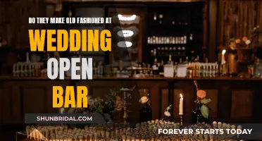 Old Fashioned Weddings: Open Bar Etiquette Explained