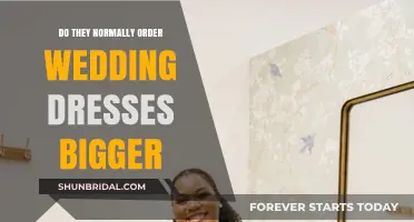 Wedding Dresses: Order a Size Up for Perfect Fit