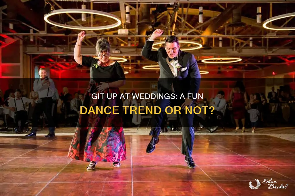 do they play git up in weddings