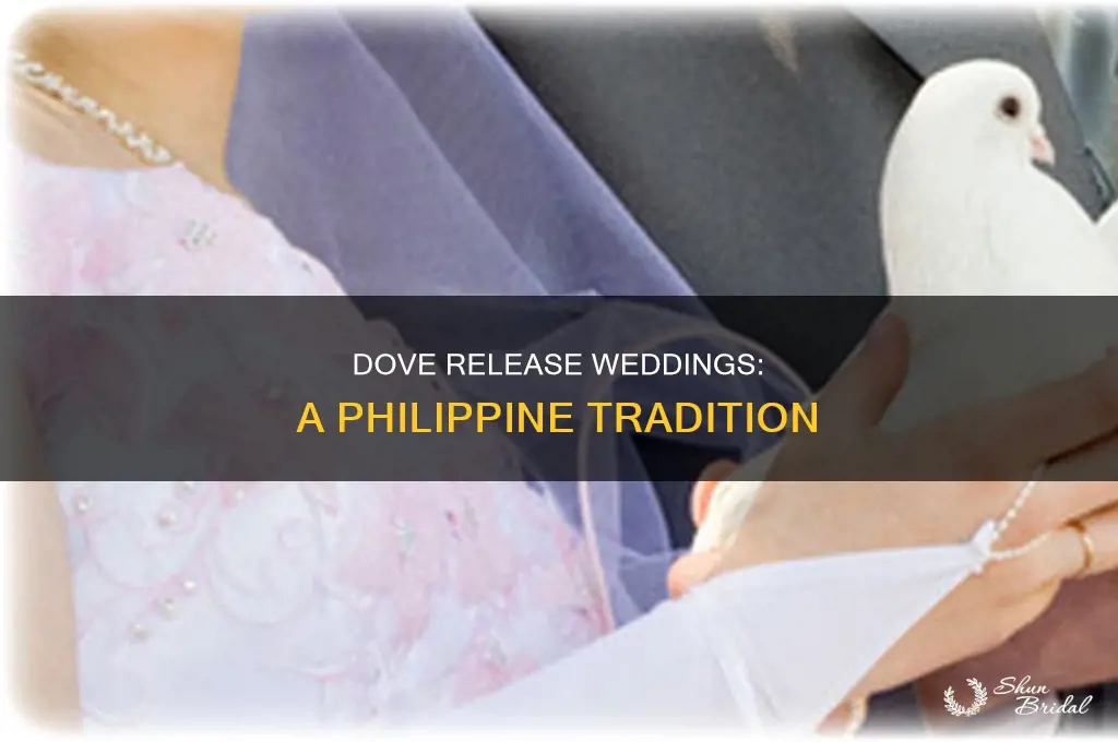 do they release doves at weddings in the philippines