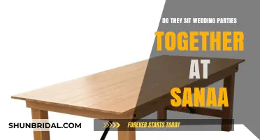Sanaa Seating Secrets: Are Wedding Parties Grouped Together?