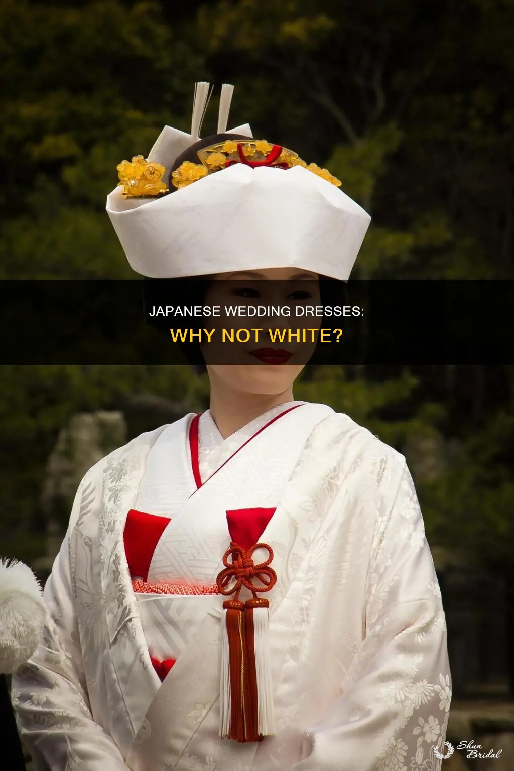 do they wear white wedding dresses in japan