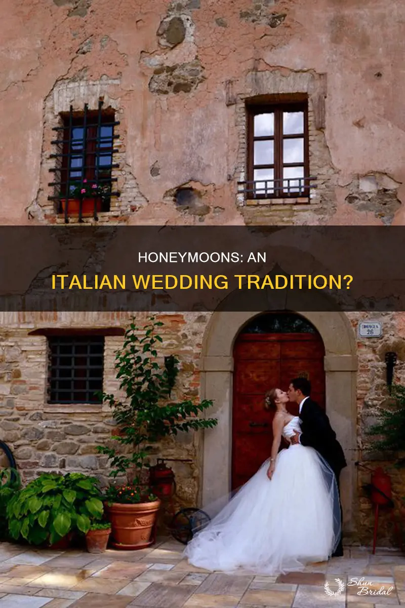 do traditional itlaian weddings take honeymoons
