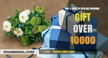 Wedding Gifts Over $10,000: Do You Need to Declare Them?