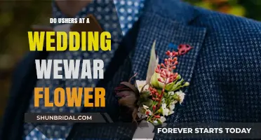 Usher Style: Flowers for the Wedding Party?