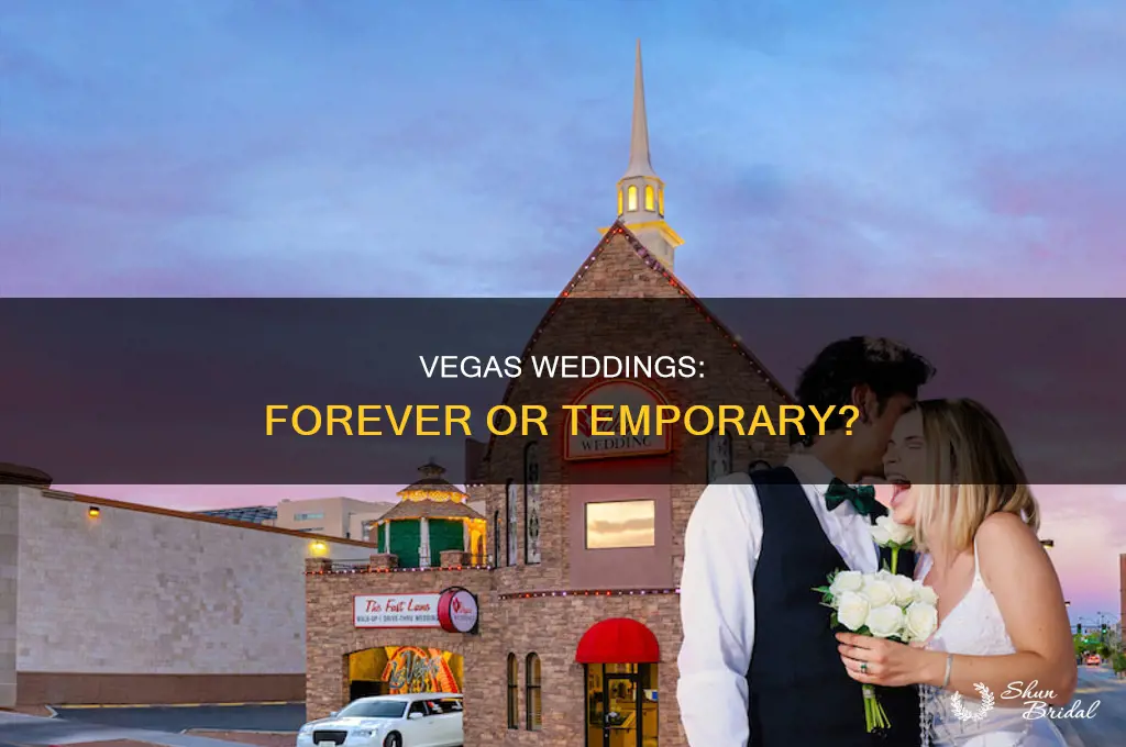 do vegas weddings last