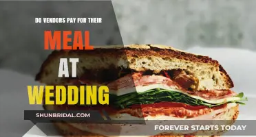 Do Wedding Vendors Pay for Their Own Meals? Explained